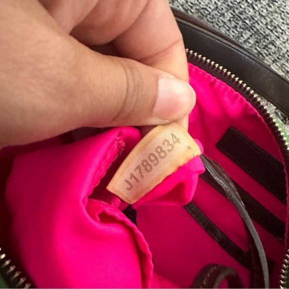 Vintage Dooney and Bourke Iconic Green Shoulder Bag - Picture 4 of 6